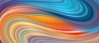 çok renkli soyut arkaplana sahip sıvı mermer