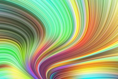 Soyut yaratıcı sanatsal beste trendi