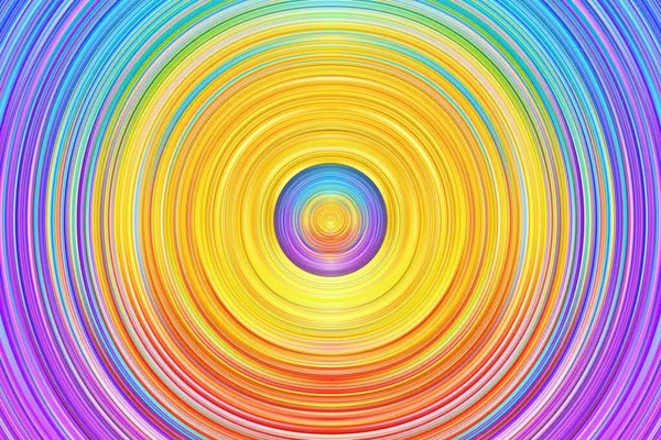 Abstract Stripes Circle Art Line Background — Stock Vector