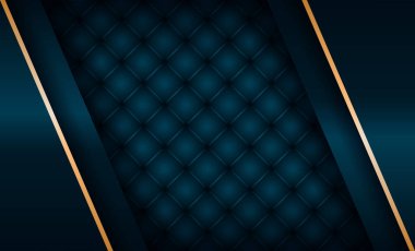 Mavi örtüşen tabakalar soyut arka plan modası 2021 'in klasik rengi. Satılık iş sunum afişinin 3D kapağı poster sunumu duvar kağıdı fütüristik enerji teknolojisi