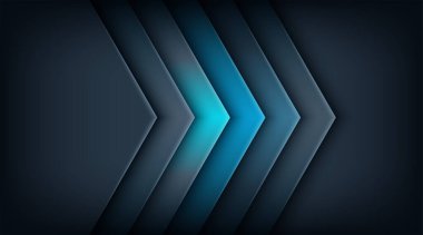 Modern koyu mavi soyut dijital fütüristik teknoloji arka planı