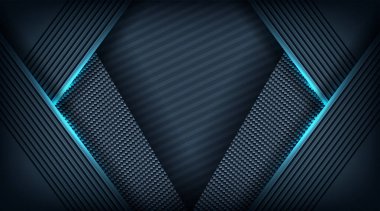 Modern koyu mavi soyut dijital fütüristik teknoloji arka planı