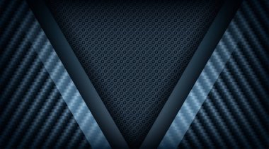 Modern koyu mavi soyut dijital fütüristik teknoloji arka planı