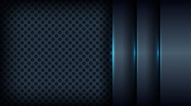 Modern koyu mavi soyut dijital fütüristik teknoloji arka planı