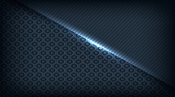 Сучасний Темно Синій Абстрактний Цифровий Футуристичний Технологічний Фон — стоковий вектор