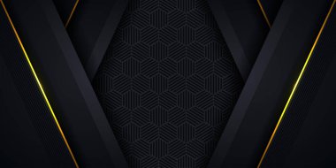 Soyut lüks siyah metal arka plan. Davetiye, kapak, arkaplan için grafik tasarım ögesi. zarif dekorasyon