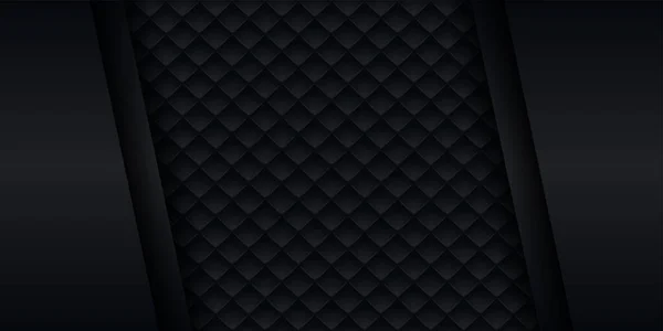 Абстрактный Черный Металлический Фон Графический Элемент Дизайна Приглашения Обложки Фона — стоковый вектор