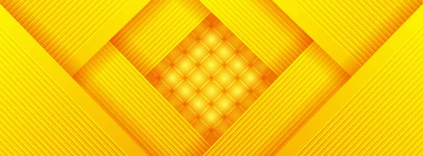 Moderne Abstracte Heldere Zonnige Gele Dynamische Achtergrond Fris Licht Citroen — Stockvector
