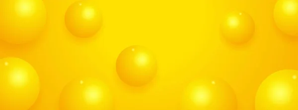 Nowoczesne Abstrakcyjne Jasne Słoneczne Żółte Dynamiczne Tło Świeże Światło Cytryna — Wektor stockowy