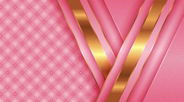 Luxus Niedlich Hellrosa Farbtöne Abstrakten Stil Hintergrund Royal Party Leder — Stockvektor