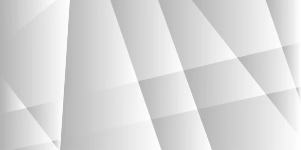 Géométrie Brillance Blanc Élément Couche Gris Argenté Clair Abstrait Design — Image vectorielle
