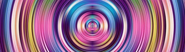 Kunst Hintergrund Mit Kreis Form Illusionslinien — Stockvektor