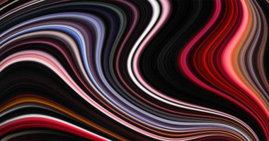 Soyut dalga sıvı çizgili yüzey