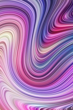 Swooshy çizgiler desen dekorasyonu boyuyor