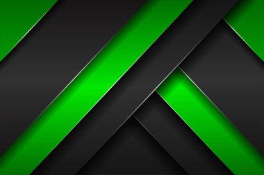 modern malzeme koyu gri siyah ve parlak ışık teknolojisi neon yeşil metalik teknoloji arka planı. Çerçeve tasarımı, doku teknolojisi yenilik tasarımı modern afiş, kapak, iş, broşür, şirket