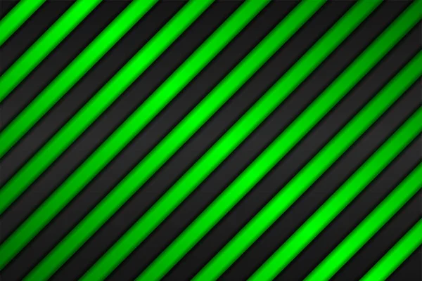 Современный Материал Темно Серый Черный Светящийся Свет Технологии Неоновый Зеленый — стоковый вектор