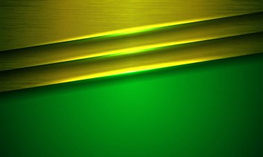 Koyu yeşil teknoloji soyut fırçalanmış renk metal doku arka planı. Geniş ekran modern metalik teknoloji geniş pankart