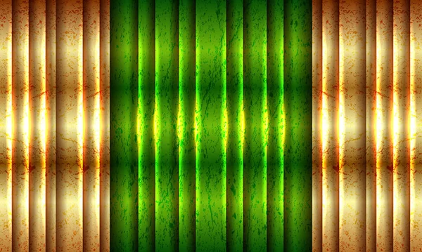 Mørkegrøn Sort Tech Abstrakt Børstet Farve Metal Tekstur Baggrund Bredskærm – Stock-vektor