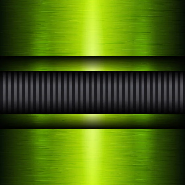 Темно Зеленый Черный Техно Цвет Металлический Фактурный Фон Широкоэкранный Современный — стоковый вектор