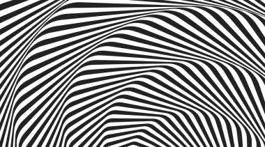 Çapraz siyah ve beyaz çizgili geometrik klasik