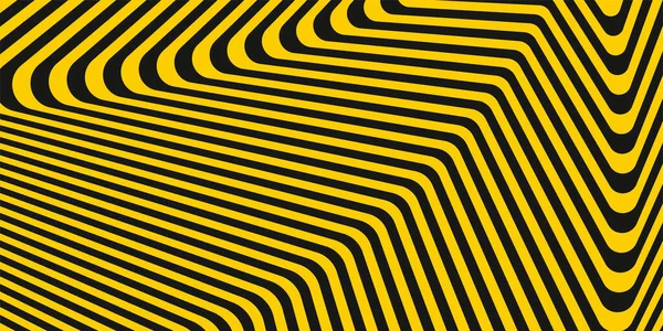 Diagonal Żółty Czarny Pasek Linii Wzór Abstrakcyjny Geometryczny Wzór Tekstury — Wektor stockowy
