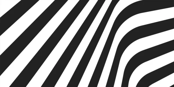 幾何学的な古典的な斜めの黒と白のストライプラインの背景 — ストックベクタ