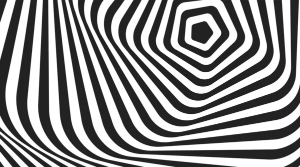 Géométrique Classique Avec Fond Rayé Noir Blanc Diagonale — Image vectorielle