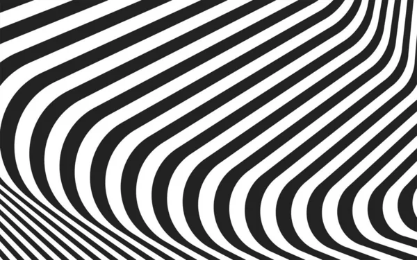 Combinaison Abstraite Fond Noir Avec Décoration Blanche — Image vectorielle