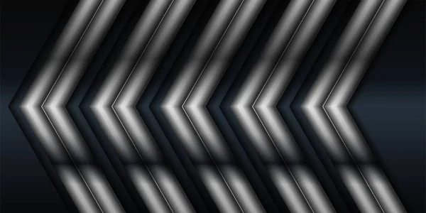Современный Серебристый Черный Темный Углерод Абстрактного Дизайна Фона Презентации Костюм — стоковый вектор