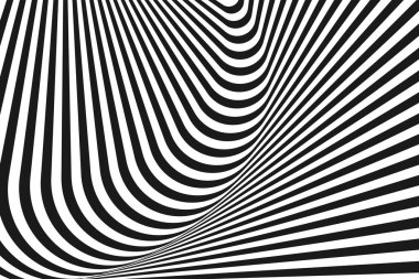 Siyah ve beyazın soyut çapraz arkaplanı düz çizgi dalgalı tasarımı