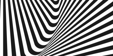 Siyah ve beyazın soyut çapraz arkaplanı düz çizgi dalgalı tasarımı