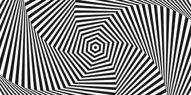 Siyah ve beyazın soyut çapraz arkaplanı düz çizgi dalgalı tasarımı