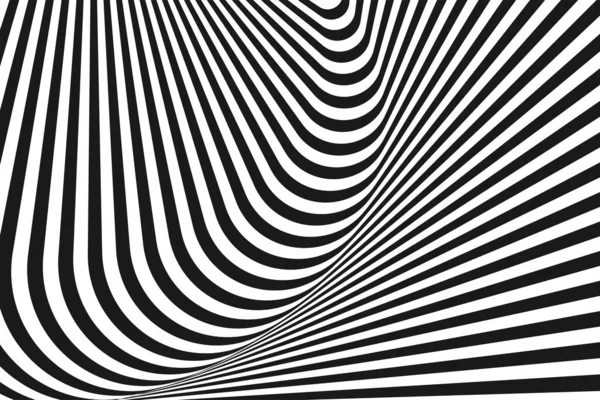 黑白重复直线波浪形设计的对角线背景 — 图库矢量图片