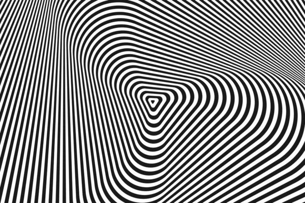 黑白重复直线波浪形设计的对角线背景 — 图库矢量图片
