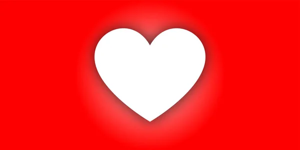 Heart Love Romance Valentine Day Red Vector Icon — стоковый вектор