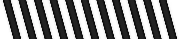 Vector Geometric Design Abstract Minimal Background Black White Stripes — Stock Vector