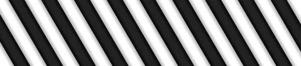 Векторний Геометричний Дизайн Абстрактного Мінімального Фону Чорно Білими Смугами — стоковий вектор