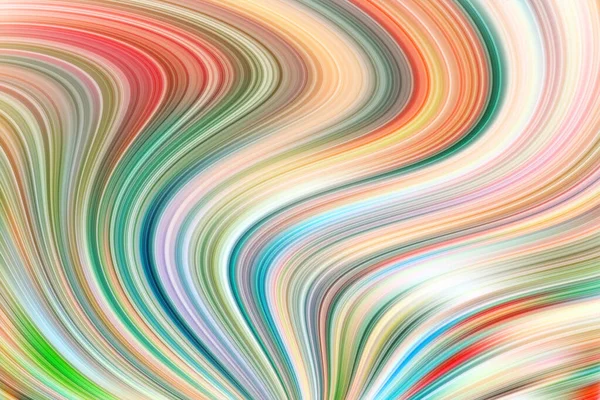 Curved Lines Form Stripes Waving Distortion Art Paint Texture — Vetor de Stock