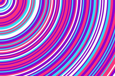 Soyut renkli çember geometrik arkaplan tasarım vektör şablonu çizimi