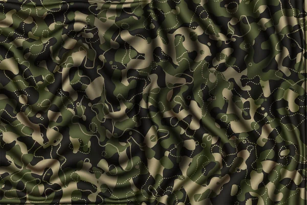 Impression Élégante Camouflage Motif Sans Couture Pour Décoration Textile Mode — Image vectorielle