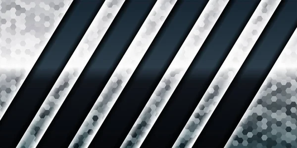 Dunkelblau Abstrakt Hintergrund Überlappen Ebenen Textur Mit Weißem Element Dekorationdunkelblau — Stockvektor