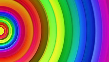 Parlak çizgilerin soyut 3d resimleme arkaplanı