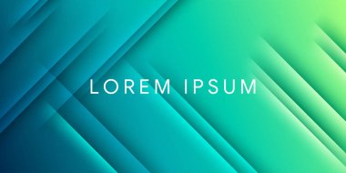 modern diyagonal şerit açık yeşil gradyan geometrik soyut dinamik şekil kağıdı üst üste biniyor