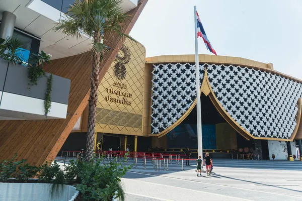 2021 Dubai Emirados Árabes Unidos Pavilhão Tailândia Expo 2020 Mobility — Fotografia de Stock