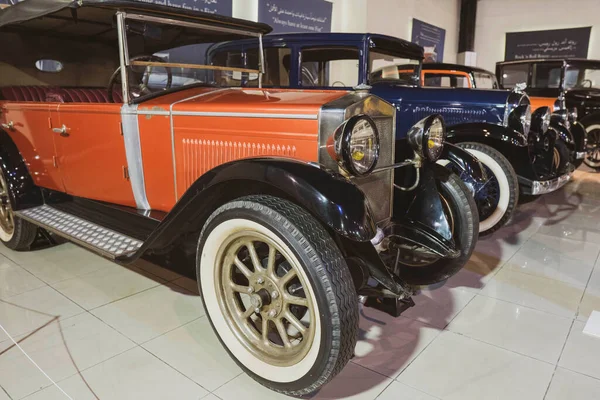 2021 Sharjah Uae Orangle 1930 Tallets Italienske Fiat Antikke Bil – stockfoto