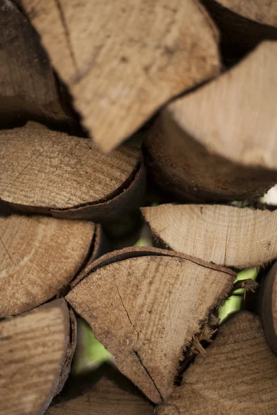 Firewood background — Stock Photo, Image