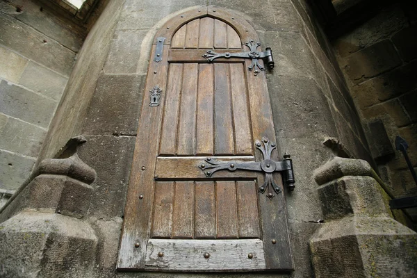 Porta de madeira velha — Fotografia de Stock