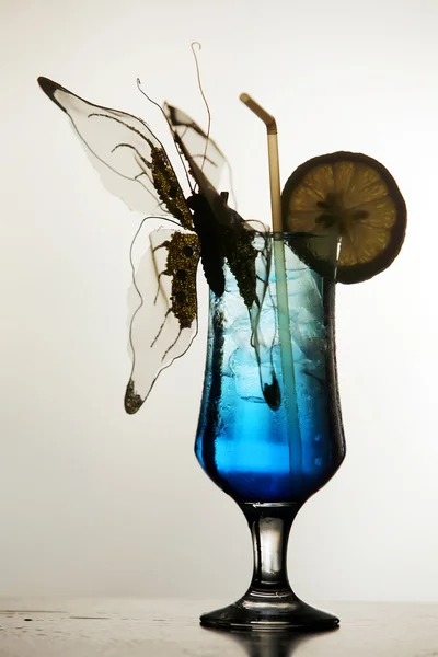 Butterfly cocktail — Stock Photo, Image