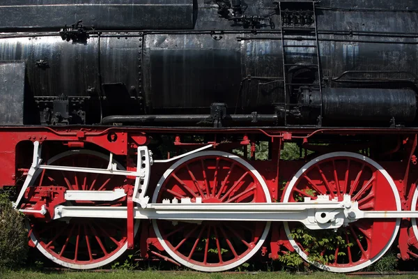 Rodas locomotivas a vapor — Fotografia de Stock