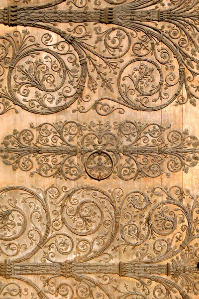 Detail pintu kayu — Stok Foto